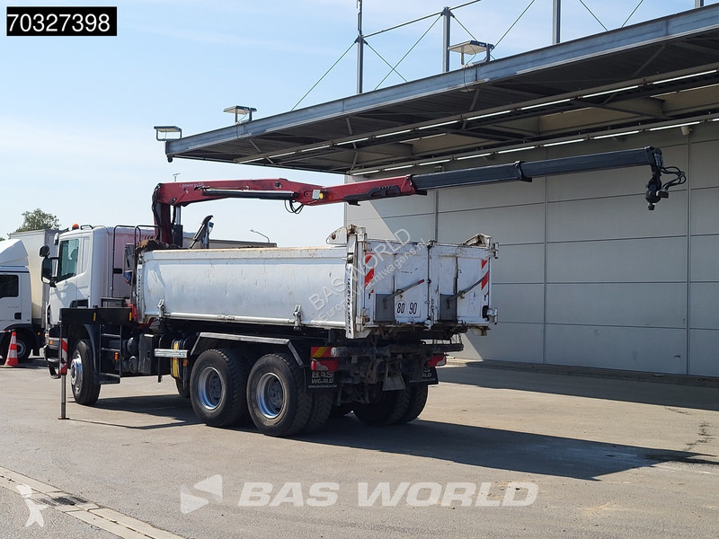 Kamion Scania 400 6X4 HMF 1444-Z2 Crane Remote...
