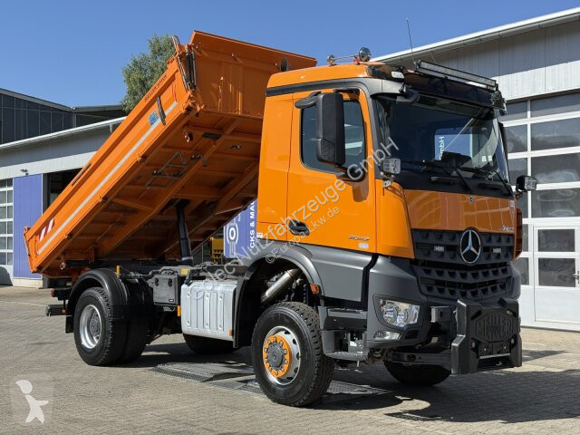 شاحنة Mercedes AROCS 2042 4x4 MEILLER Kipper...