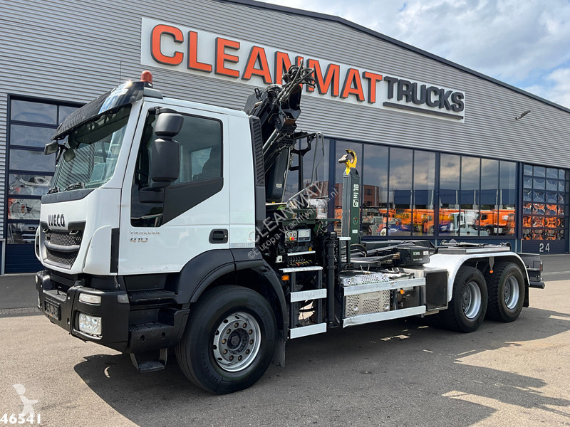 شاحنة Iveco AD410T 6x4 Euro 6 Hiab 18 Tonmeter...