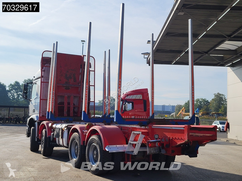 شاحنة Mercedes 3658 8X4 ALUCAR Holztransporter...
