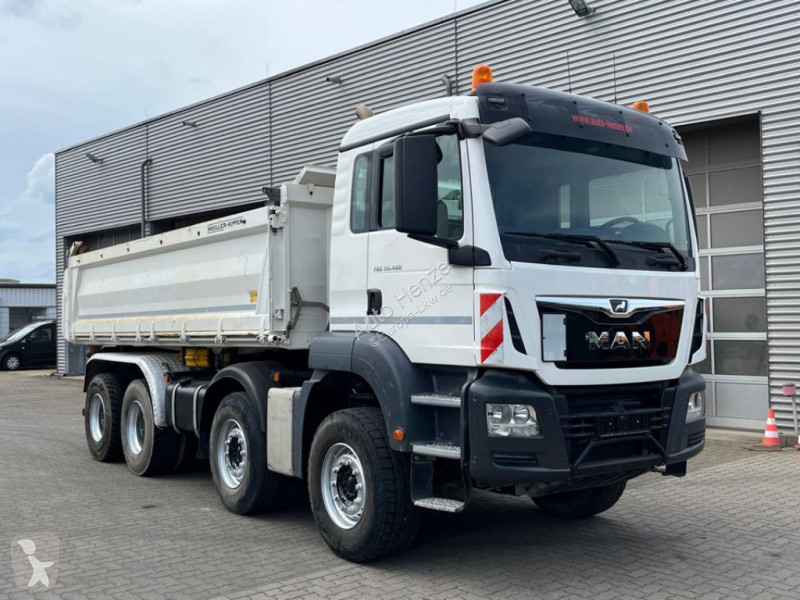 شاحنة MAN TG-S 35.460 BB 8x4 4-Achs Kipper...