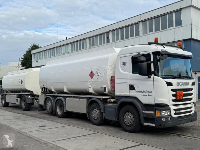 شاحنة Scania G450 8X2 + 24.000 ITER TANK + 5...