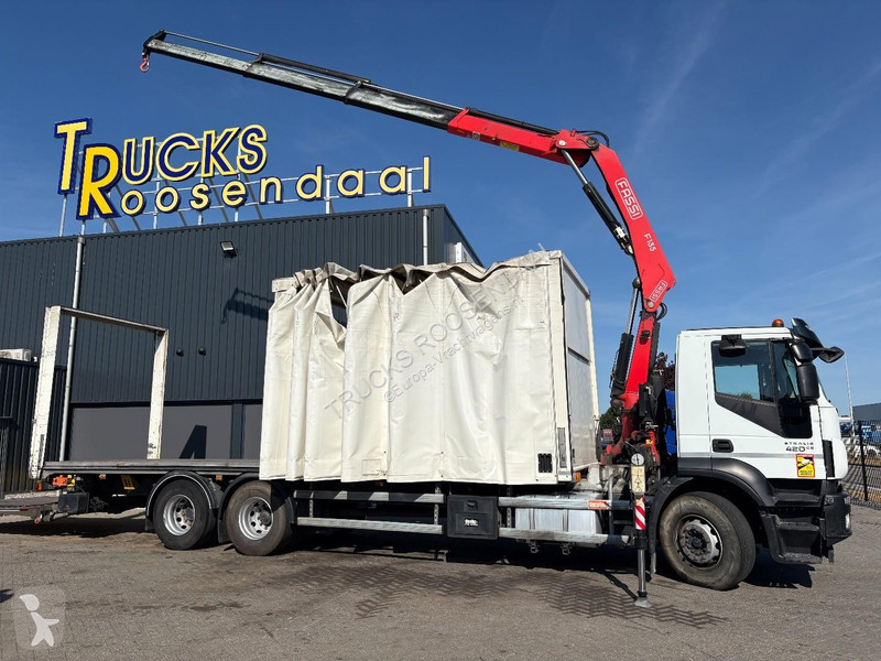 شاحنة Iveco 420 + 6X2 + FASSI F 135 - 3X EXT. +...