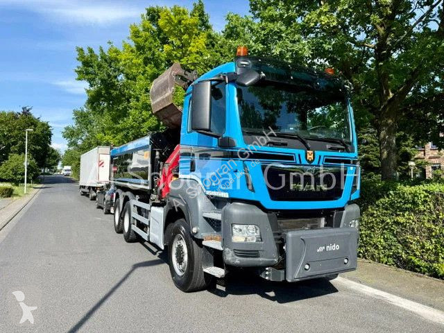 Camión MAN 26.400 /6x6/Kipper Mit HMF 1643 Z2...