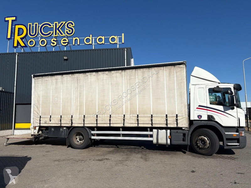 شاحنة Scania P230 + 3 PEDAS + 19t + OADIFT 1500 KG