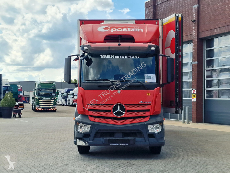 شاحنة Mercedes 1827 4x2 Box with sidedoors -...