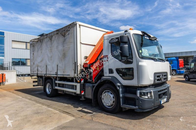 Renault  D19.280 DXI +PALFINGER 14 T/m truck