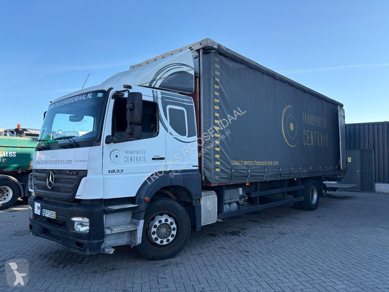 شاحنة Mercedes 1833 + MANUAL + SLEEPCAB +...