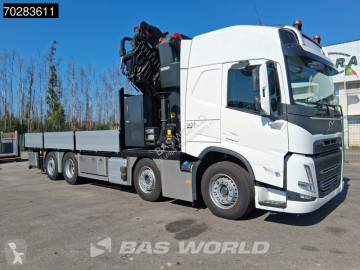 Камион Volvo FM 500 8X2 NEW! Palfinger PK580 TEC Crane + PJ090C JIB + 2.5t Winch ACC Euro 6