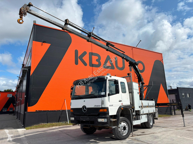 شاحنة Mercedes 1225 4x4 HIAB 088E-4 / PLATFORM...
