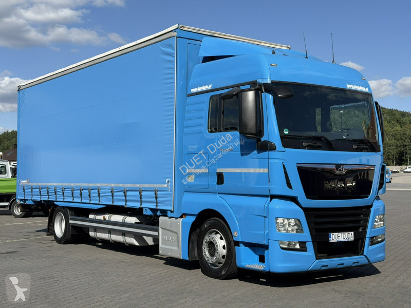 شاحنة MAN TGX 18.360 4X2 E6 Nowe Plandeki...