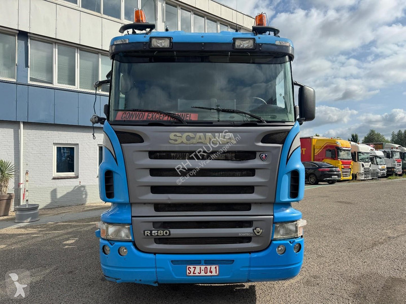 شاحنة Scania R580 6X4 + OGIFT F251S89A + 2 AXE...