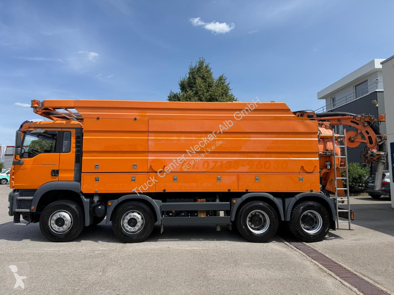 Camión MAN TGA HD Saug+Spülwagen Fernbedienung TÜV