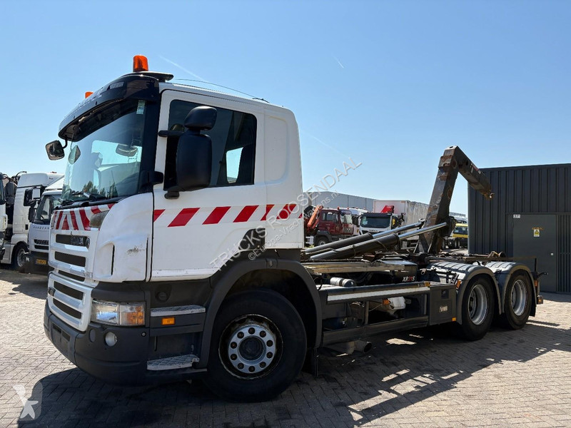 شاحنة Scania P 360 + HOOK ARM SYSTEM + 6X2 +...