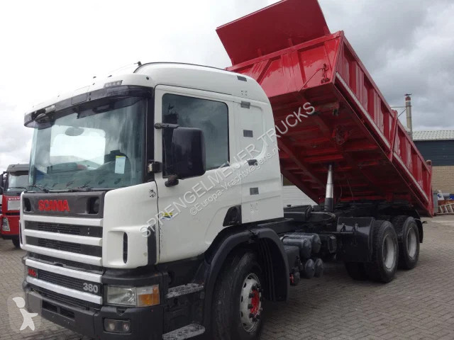 شاحنة Scania 380 6X4 MEILLER...