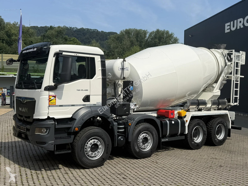 شاحنة MAN 35.480 MAN  37.480 8x4 EuromixMTP EM...