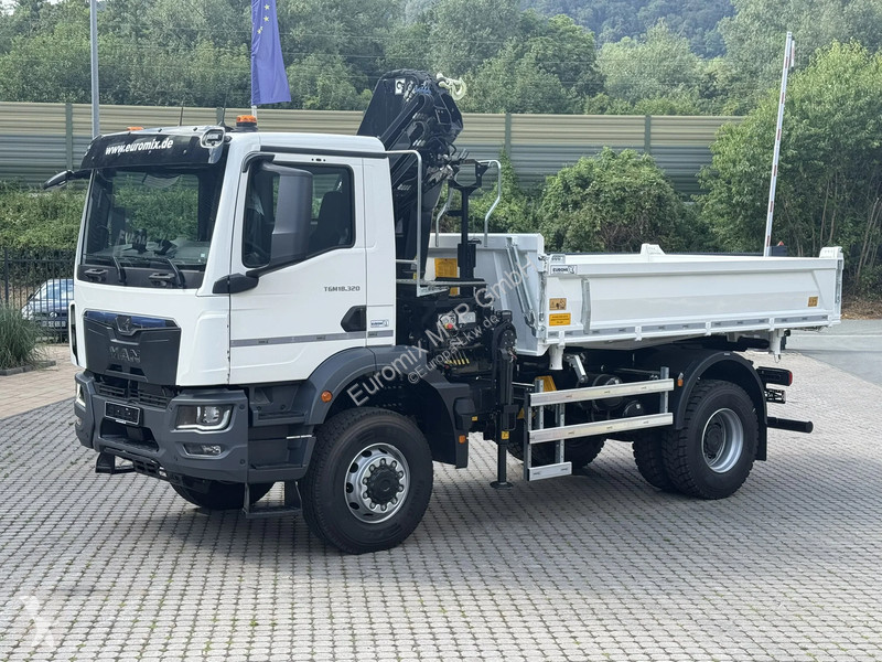 شاحنة MAN TGM TGM 4x2 BB EuromixMTP HIAB 138-3