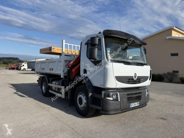 Renault two-way side tipper truck