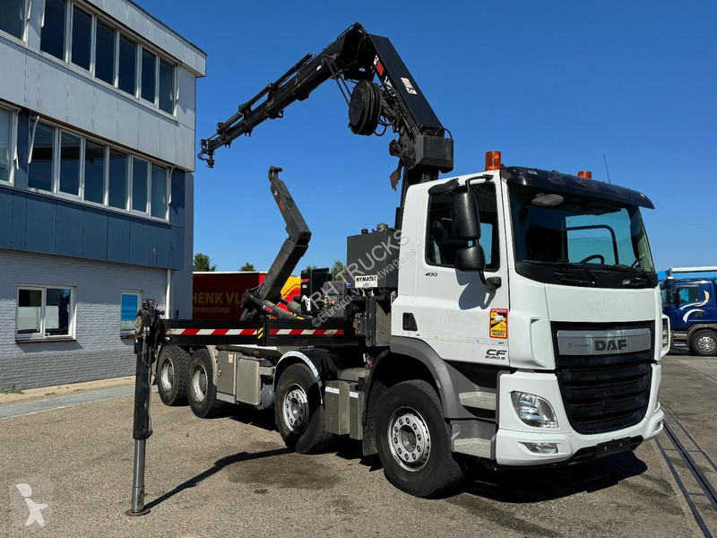 شاحنة DAF 400 8X4 EURO 6 + HIAB X-HIDUO 256EP-4...