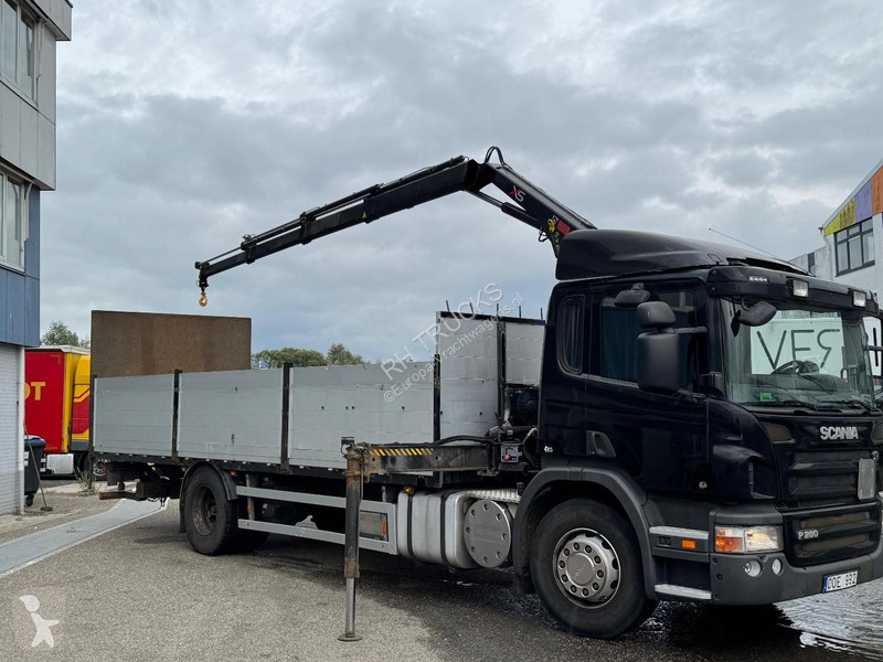 شاحنة Scania P280 4X2 EURO 5 + HIAB 088 B-3 +...