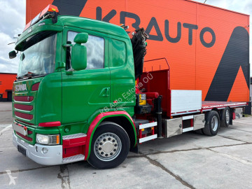 Camión grúa Scania