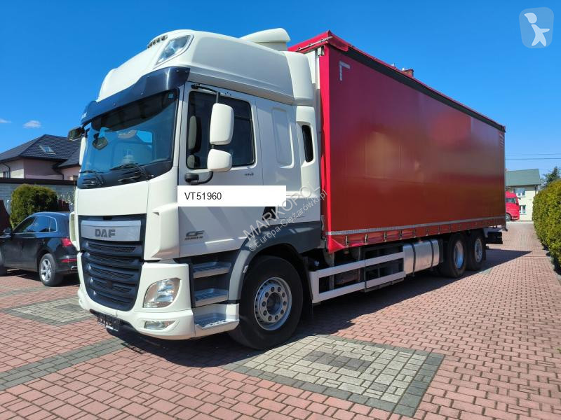 Vrachtwagen DAF CF410/ SOLÓWKA/ FIRANKA/ NOWE...