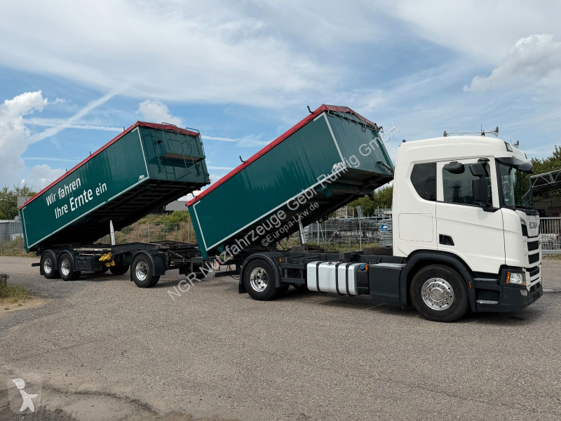 Camion Scania 500 + A. Müller ANH Kipper 24to....