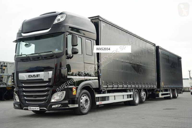 Vrachtwagen DAF XF 480 / ZESTAW TANDEM 120 M3 /...