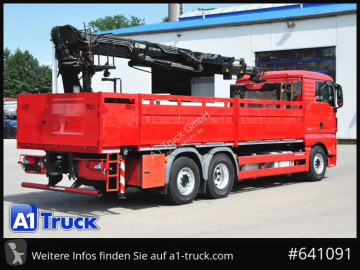 Camion MAN TGX TGX 26.400 LL, Hiab XS 166, Lenk-Liftachse,