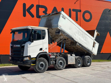 Camión volquete Scania