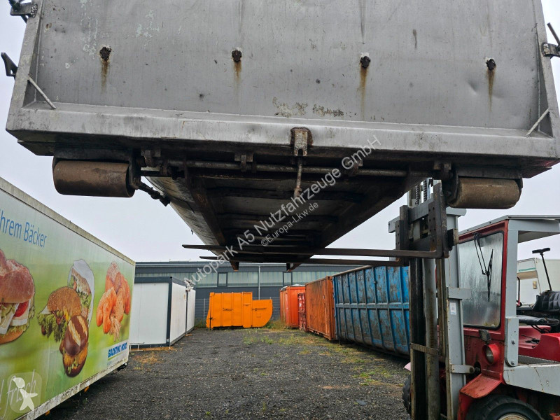 Camion  Bruns abrollcontainer Edelstahl container