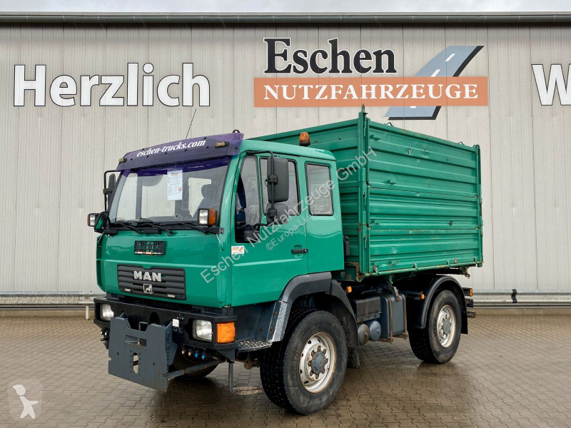 Camión MAN 10.220 4x4 BB | 3x Sitze*Schild...