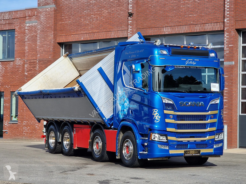 Camión Scania R580 V8 NS Highline 8x4*4 - 3 way...