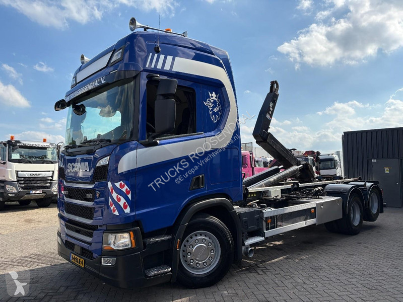 Camion Scania R 410 + HOOK IFT SYSTEM 25 tons +...