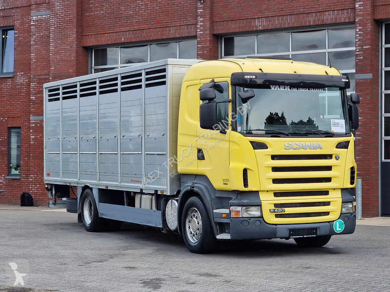 Camión Scania 4x2 - Finkl livestock 16.8M2 -...