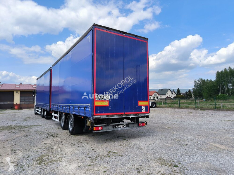 Camion Mercedes TANDEM/ PRZEJAZDOWA/ NOWE PLANDEKI