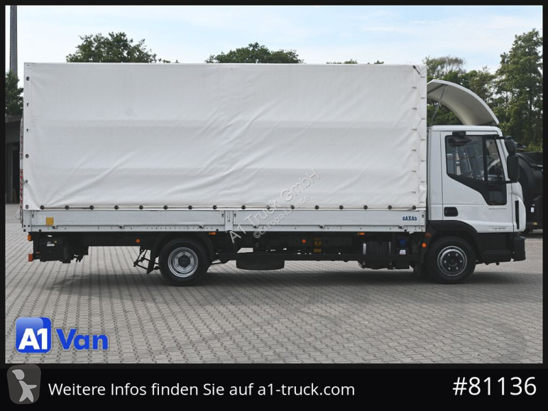 Camion Iveco Eurocargo 75E21 Pritsche Plane,...