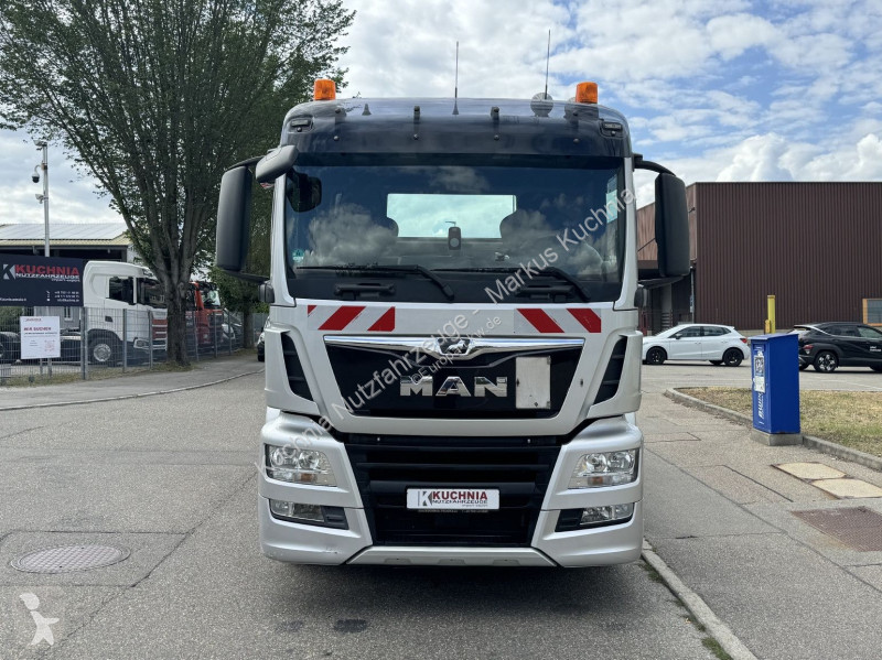 Vrachtwagen MAN 18.420 Gergen TAK 20 Absetzer...