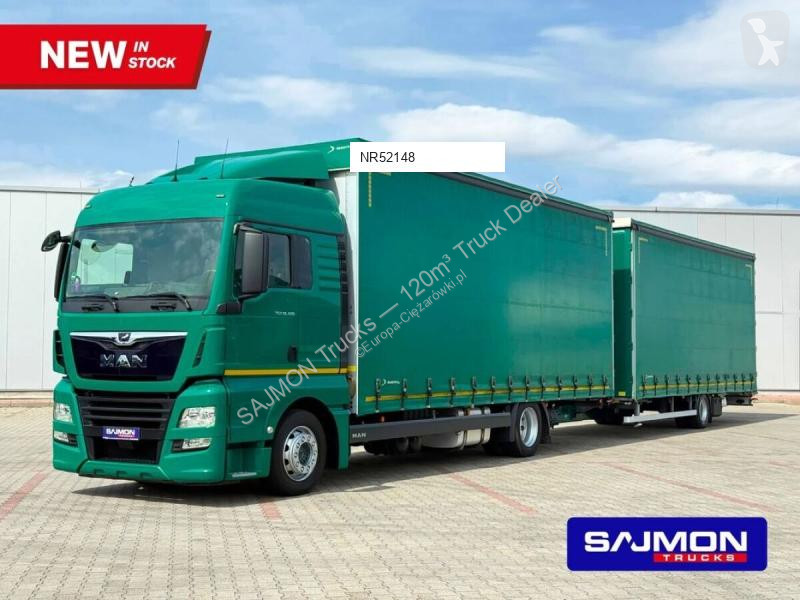 Vrachtwagen MAN TGX 18.420 / ZESTAW TANDEM...