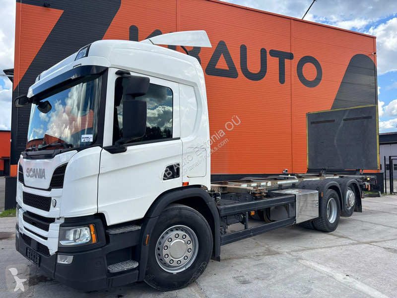 Vrachtwagen Scania P 500 6x2*4 9 TON FRONT AXE...