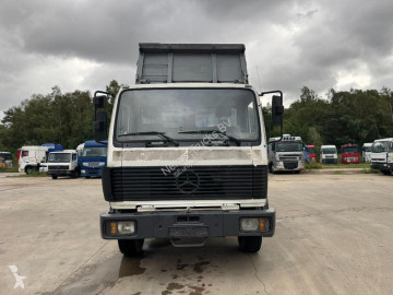 Mercedes three-way side tipper truck