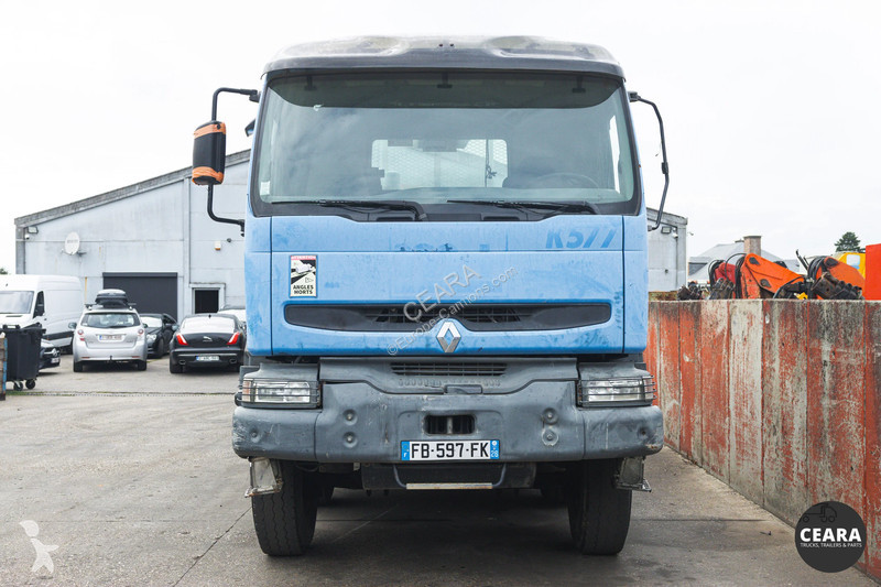 Camión Renault 370 dCi 8x4 Plateau grue