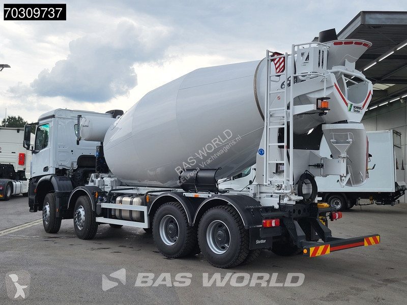Mercedes 4142 8X4 NEW! 12m3 Stetter Mixer...