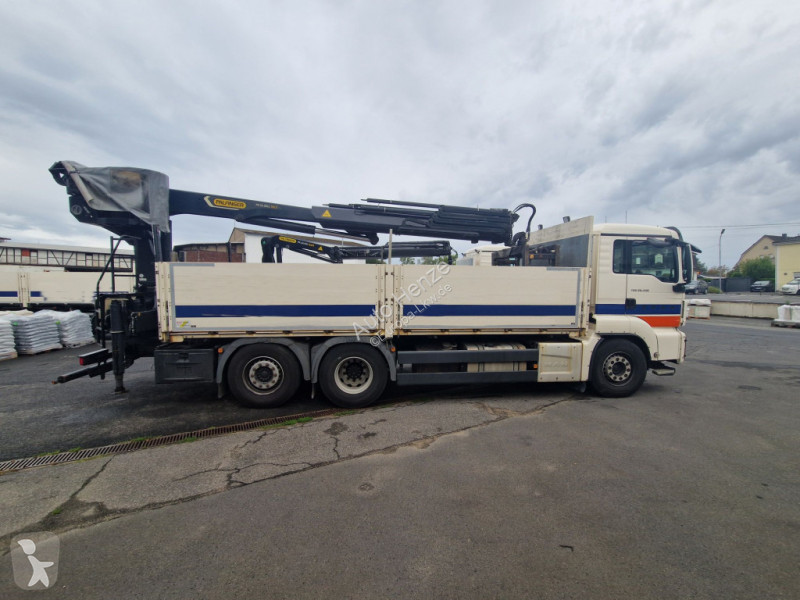 Camión MAN TG-S 26.430 6x2 Pritsche Heckkran...
