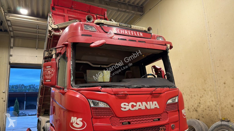 Camión Scania P500 XT ,Meiller Kipper...