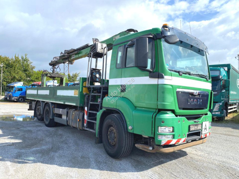 Camión MAN TG-S 26.320 6x2-2 BL Pritsche Kran...