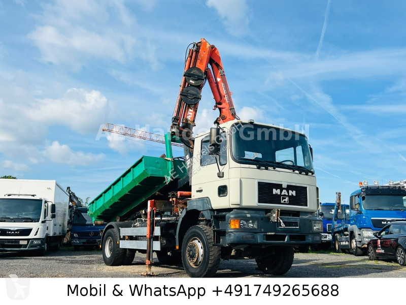 Грузовик MAN F2000 BB Atlas Kran 125.1...