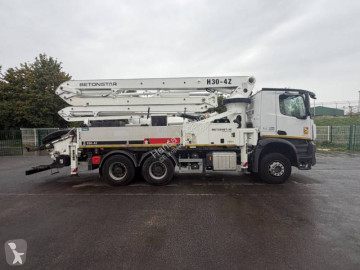 Mercedes concrete pump truck concrete truck