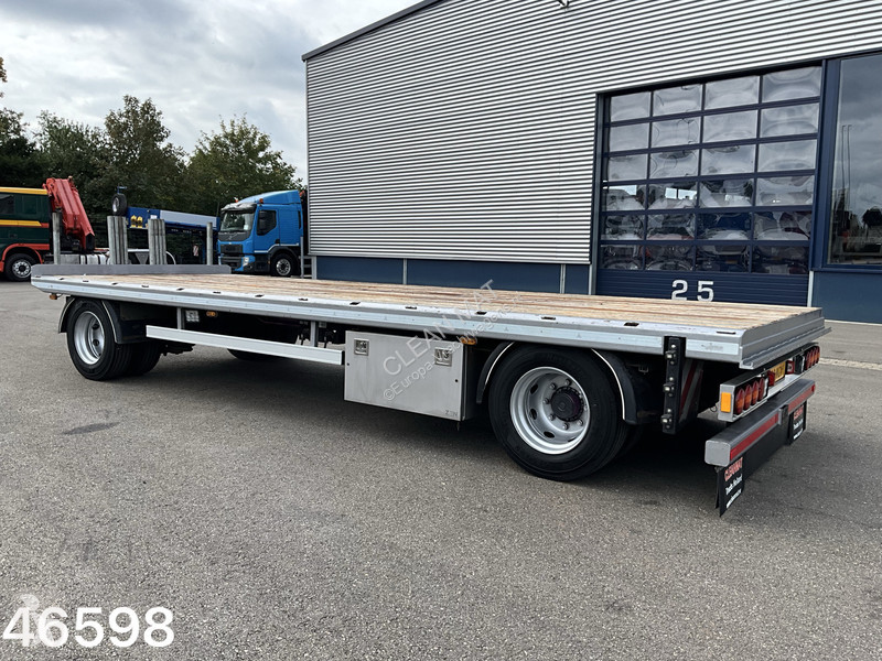 Camión Van Hool 2-assige aanhangwagen