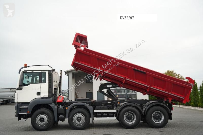 Camión MAN TGS 35.400 / 8X4 / WYWROTKA 2...